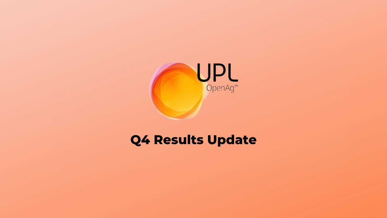 UPL Ltd Q4 Results Update UPL Ltd, Q4FY22 5Paisa